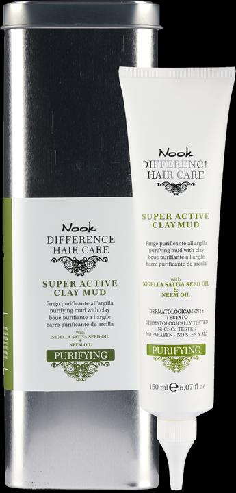 Immagine prodotto Nook Difference Hair Care Purifyng Super Active Clay Mud 150ml (150 ml)