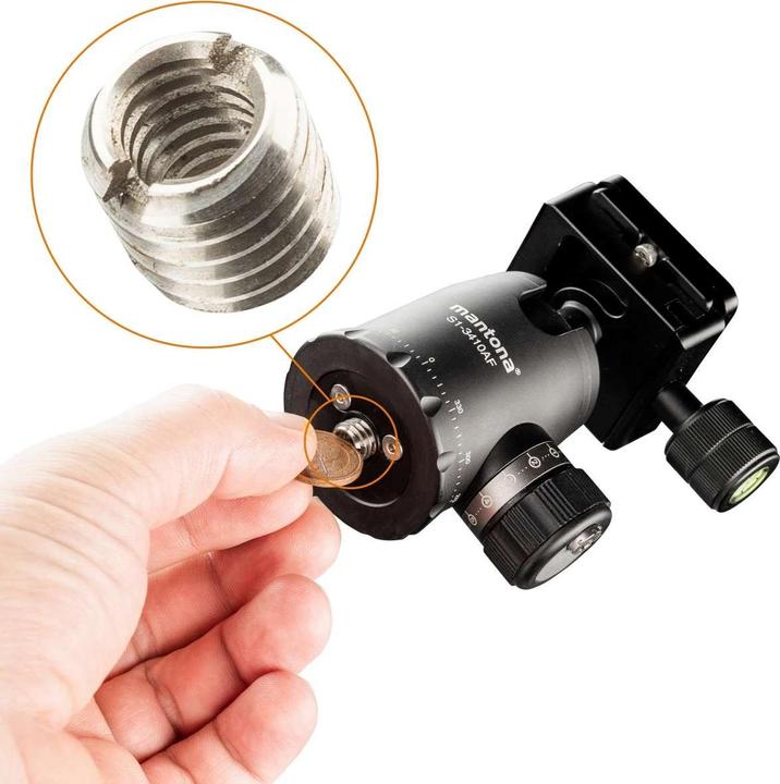 Produktbild Walimex Gewindeadapter 1/4 auf 3/8 Zoll 5er Set (Stativadapter)