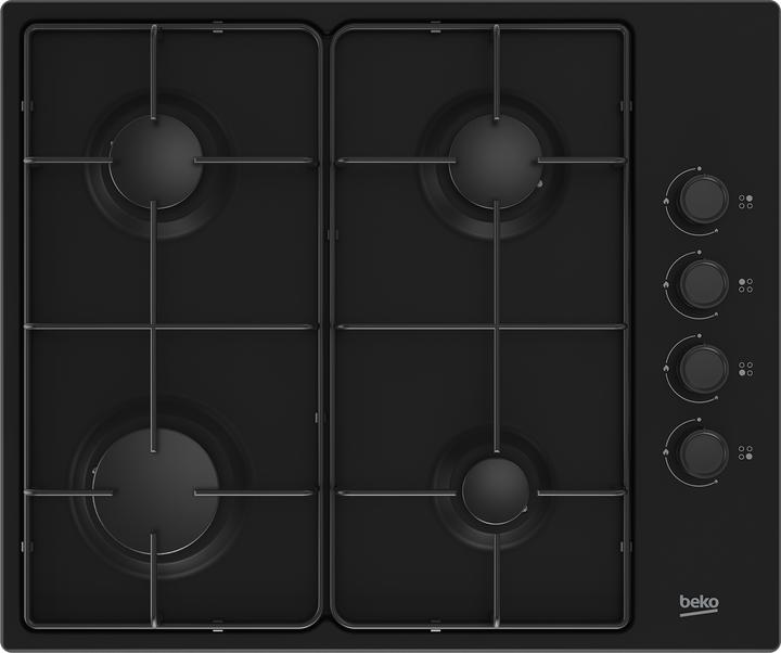 Productafbeelding Beko HIBG64120SB Kookplaat Geïntegreerde gaskookplaat 4 zone(s)