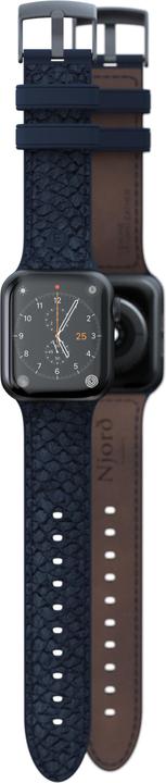 Produktbild Njord Vatn Watch Strap For (40 mm, 41 mm, Lachsleder, Edelstahlverschluss, Veganes Leder)