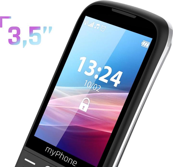 Image du produit Myphone Halo 4 LTE czarny (3.50", 2 Mpx, 4G)