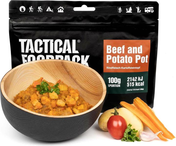 Actual product image Tactical Foodpack Beef and Potato Pot (100 g)
