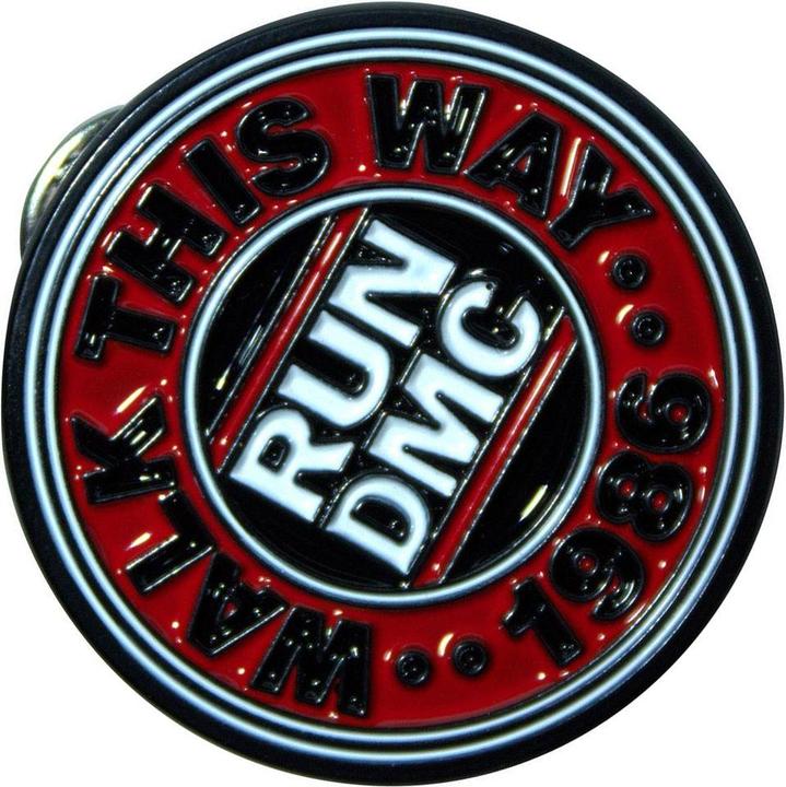 Produktbild Run DMC Abzeichen Walk This Way ZinkLegierung