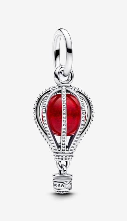 Immagine prodotto Pandora Hot Air Balloon Murano Glass Dangle Charm (Argento 925)