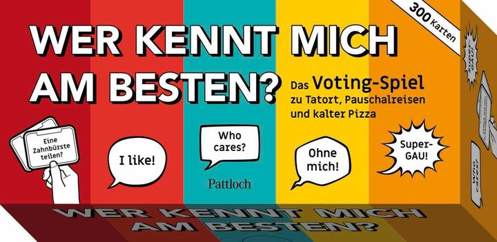 Wer kennt mich am besten? (Deutsch)