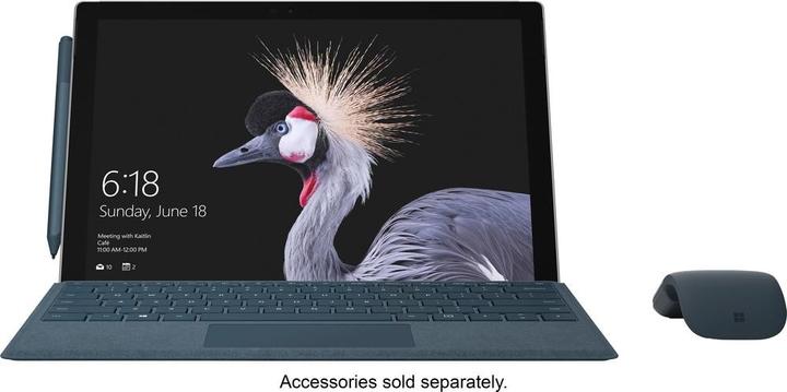 Actual product image Microsoft Surface Pro (12.30", Intel Core M3-7Y30, 4 GB, 128 GB)