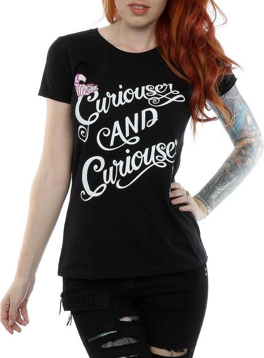 Produktbild Alice In Wonderland Curiouser And Curiouser TShirt (L)