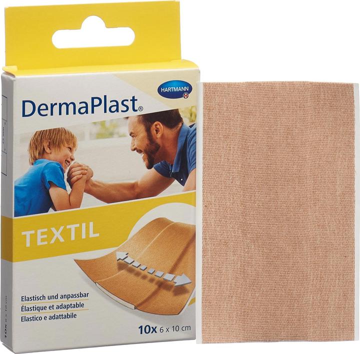Actual product image DermaPlast Textile plaster (10 x)