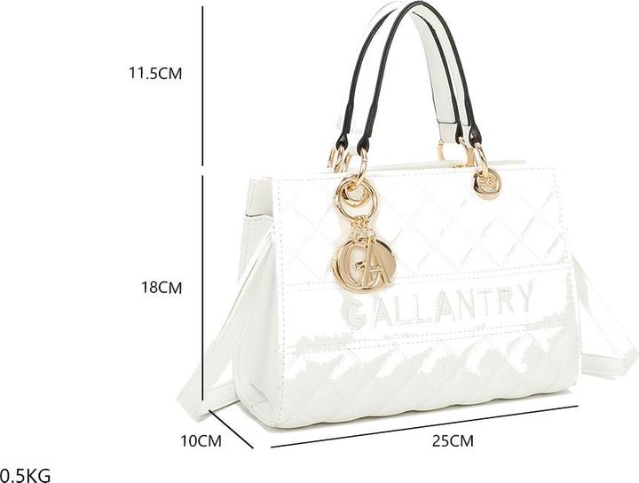 Immagine prodotto Gallantry La Matelassé Borsa in ecopelle lucida (15 l)