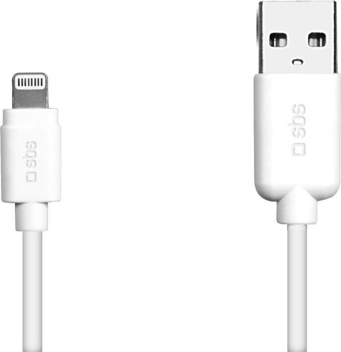 Actual product image SBS USB 2.0 cable to Apple Lightning (3 m, USB 2.0)