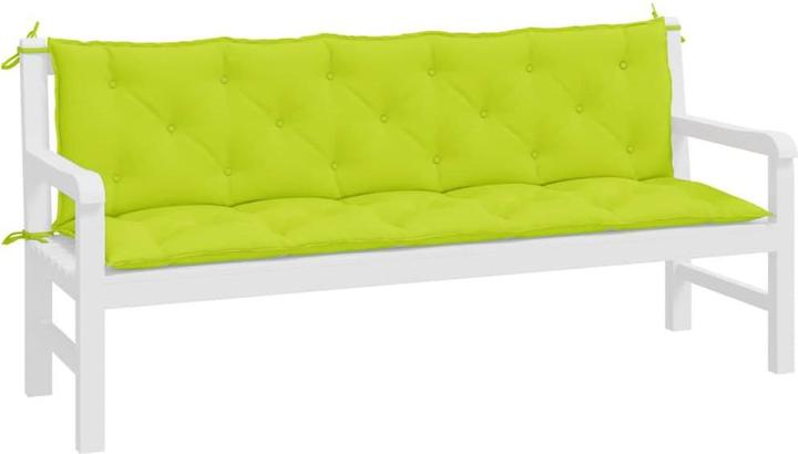 Produktbild VidaXL Gartenbank-Auflagen 2 Stk. O x ford-Gewebe (180 x 50 x 7 cm)