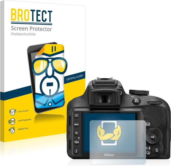 BROTECT Protection Clair (Protecteur d'écran, D3300)