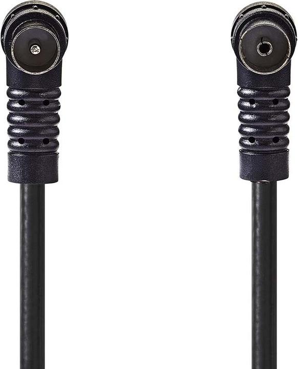 Produktbild Nedis Koaxial Kabel | IEC (Coax) Stecker | IEC (Coax) Buchse | Vernickelt | 120 dB | 75 Ohm | 4-fach (75 dB, Antennenkabel)