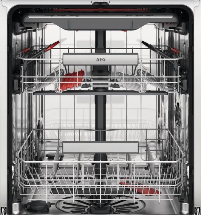 Produktbild AEG FSE7673XP Vollintegrierter-Geschirrspüler / Serie 7000 mit GlassCare® / 60cm / AirDry - perfekte