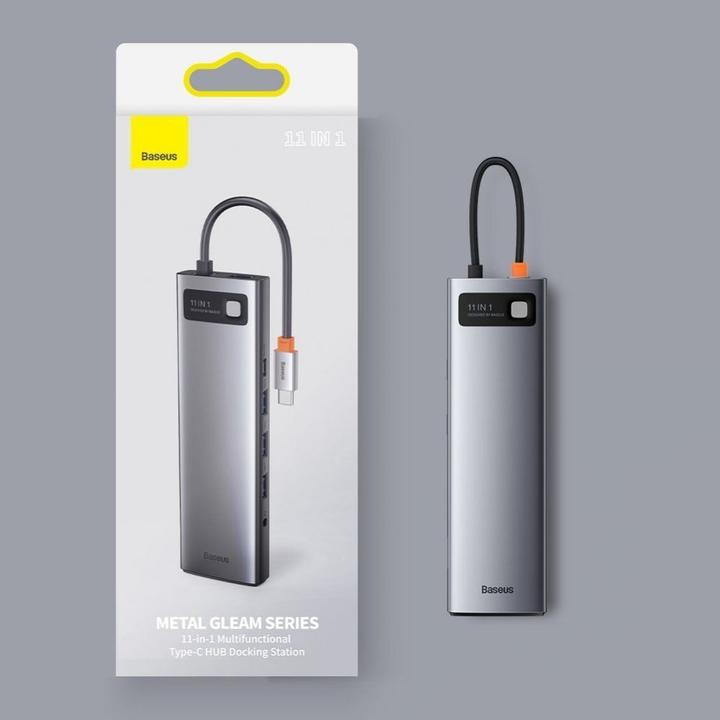 Image du produit Baseus CAHUB-CT0G (USB-C, 11 Ports)