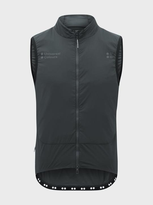 Universal Colours Chroma Insulated Gilet, Slate Grey (XS) (XS)
