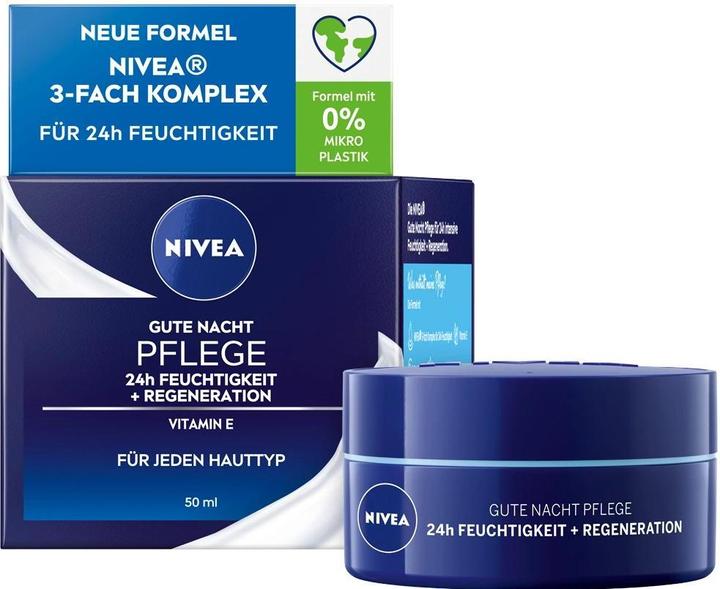 Productafbeelding NIVEA Goede nachtverzorging 24 uur hydratatie + regeneratie (50 ml, 24h crème)