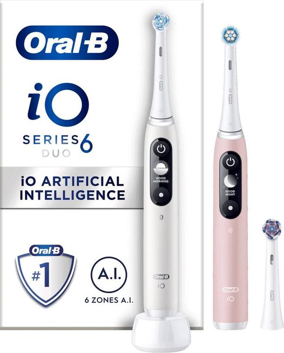 Actual product image Oral-B Series 6 Duo (Oscillating toothbrush)