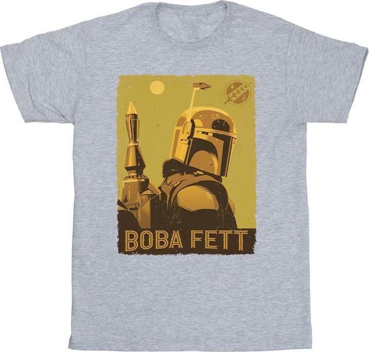 Star Wars The Book Of Boba Fett Planetary Stare TShirt (XL)