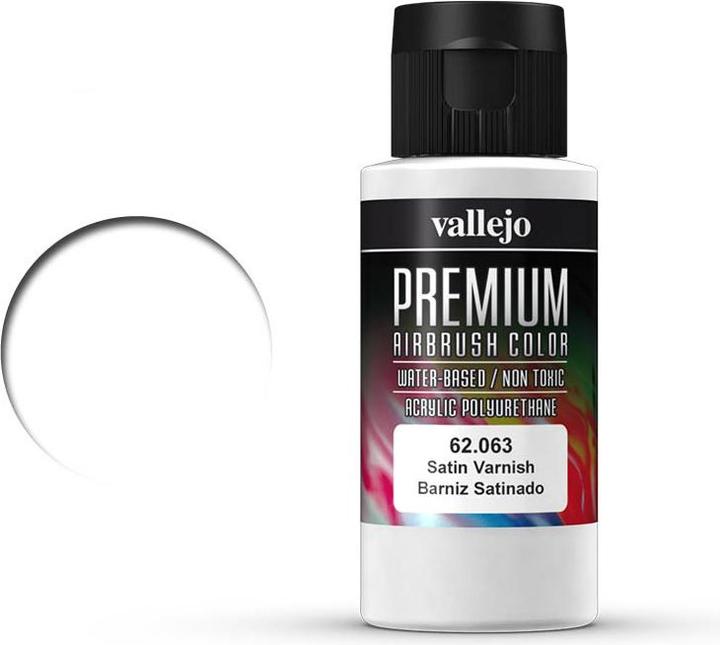 Produktbild AirbrushKing Premium RC-Colors - Satin Varnish - Vallejo (Transparent, 60 ml)