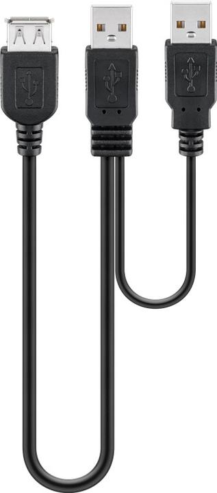 Image du produit M-Cab Câble USB, USB (alimentation uniquement) (M) à USB Type B (M) (0.30 m, USB 2.0)