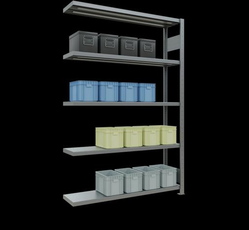 Image du produit Schulte Lagertechnik Système enfichable Élément suivant MULTIplus250 avec traverse de longueur