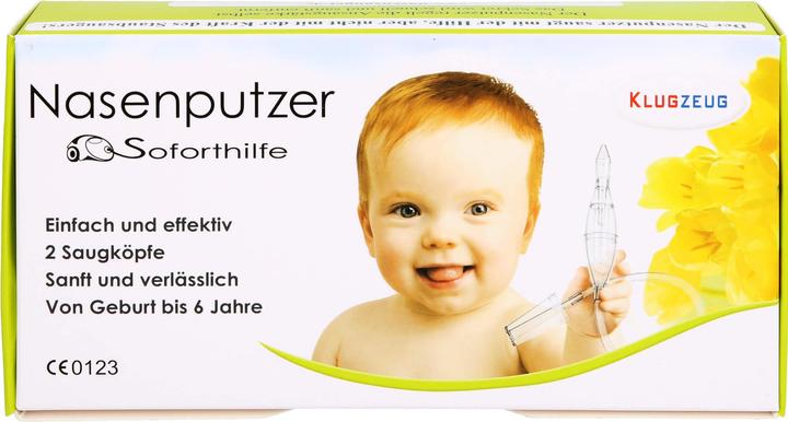 Image du produit Klugzeug Nettoyeur de nez à action immédiate Aspirateur nasal, 1 pc