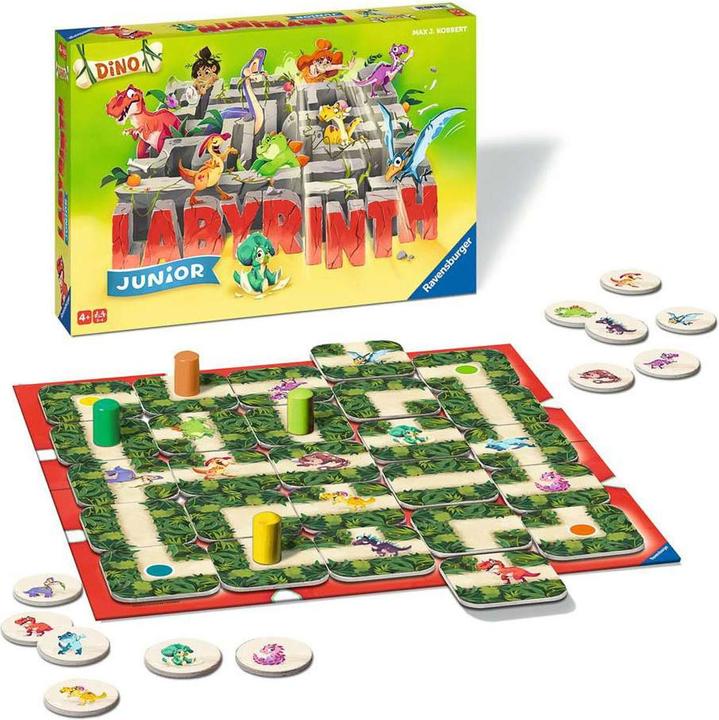 Produktbild Ravensburger Dino Junior Labyrinth (Deutsch, Französisch, Niederländisch, Spanisch, Englisch, Italienisch, Isländisch)