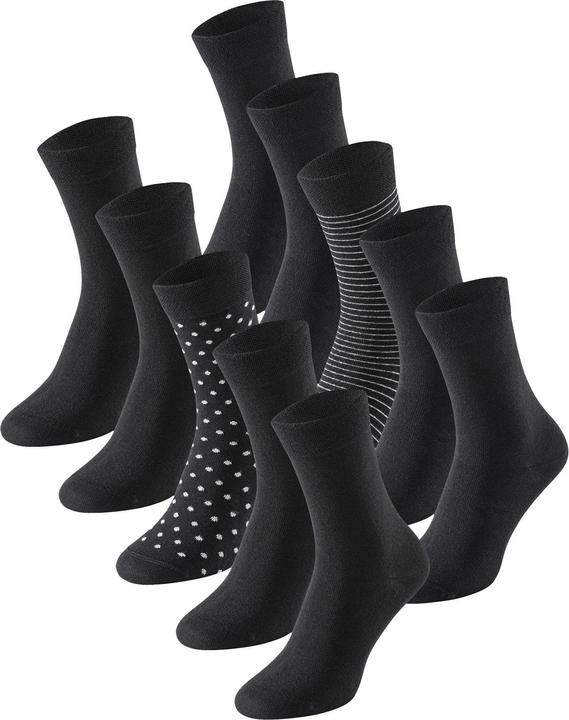 Schiesser Freizeitsocken Cotton Fit (10er Pack, 39 - 42)