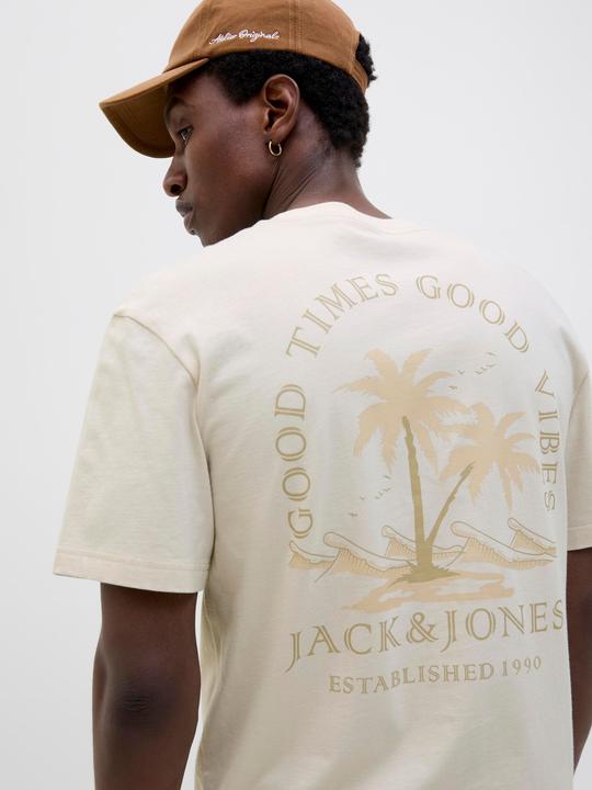 Produktbild Jack & Jones Jjsummer Vibes Tee Ss Crew Neck Ln (XL)