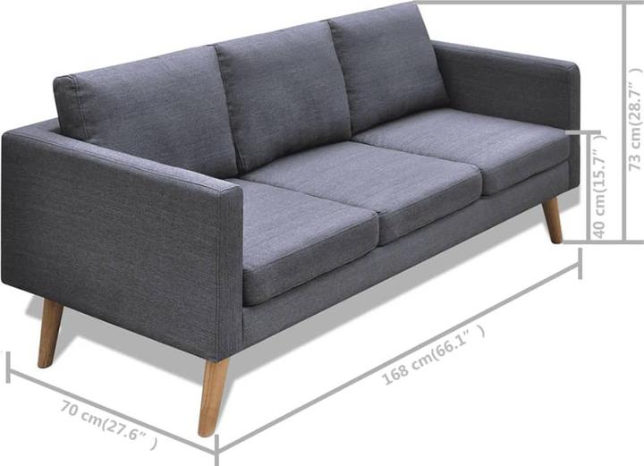 Produktbild VidaXL Canda (2-Sitzer)