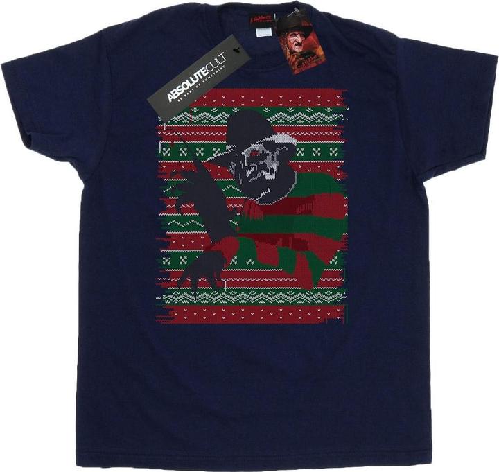 Absolute Cult Christmas Fair Isle TShirt (M)