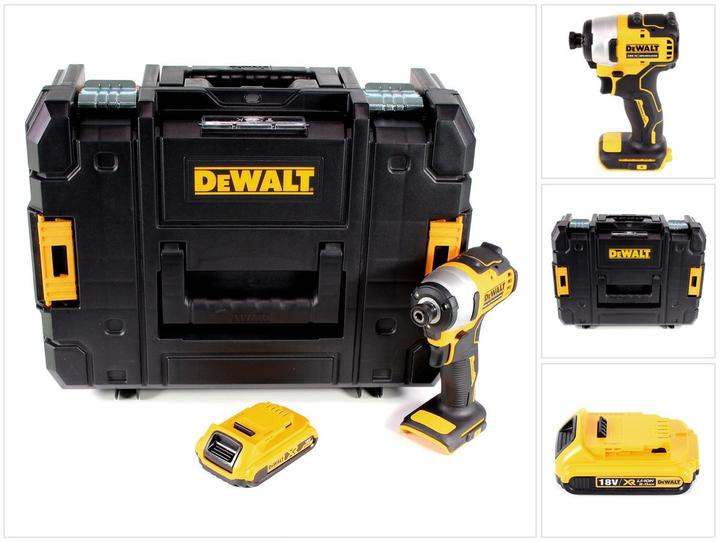 Produktbild DeWalt DCF 809 NT Akku Schlagschrauber 18 V Brushless Li-Ion in T-STAK Box + 1 x 2,0 Ah Akku - ohne (Akkubetrieb)