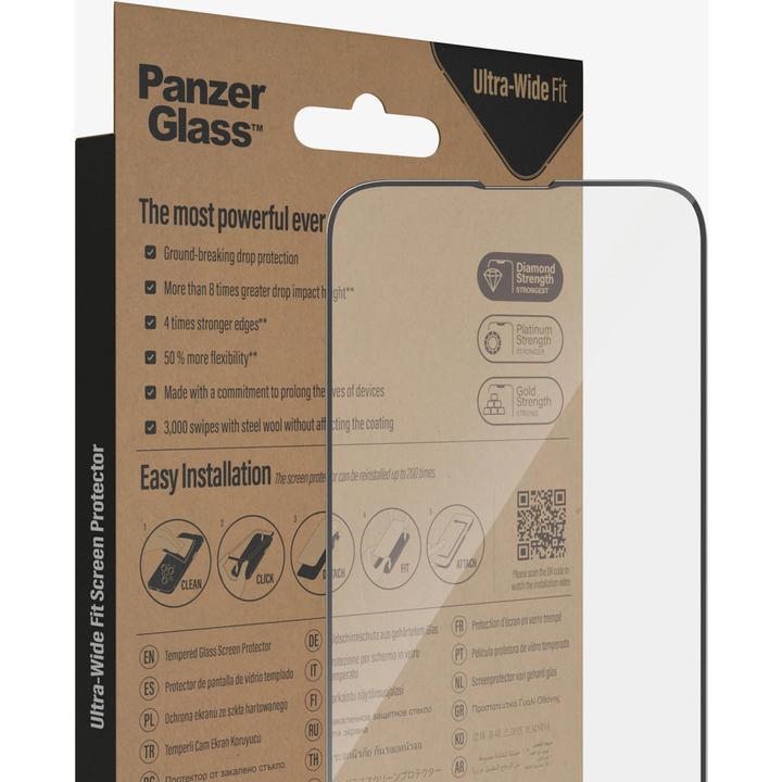 Produktbild PanzerGlass Ultra-Wide Fit (1 Stück, Apple iPhone 13 Pro Max, Apple iPhone 14 Plus)