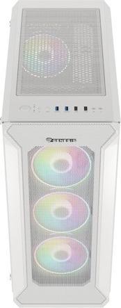 Image du produit Genesis NATEC PC case Irid 505 ARGB Baltas midi Tower (mATX, ATX, Mini-ATX)