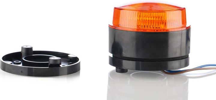 Produktbild Rs Pro Xenon Blitz Signalleuchte Orange, 115  230 V ac, Ø 76mm x 50mm