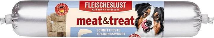 Produktbild Fleischeslust Leckerli Meat & Treat Lachs, 200 g (Adult, 1 Stk., 210 g)