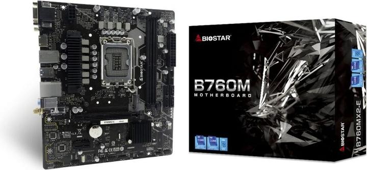 Produktbild Biostar B760MX2-E (LGA 1700, Intel B760, mATX)