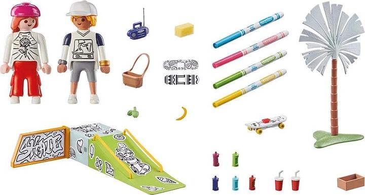 Productafbeelding Playmobil 71515 Speelm. Skatepark 71515 (71515, Playmobil Kleur)