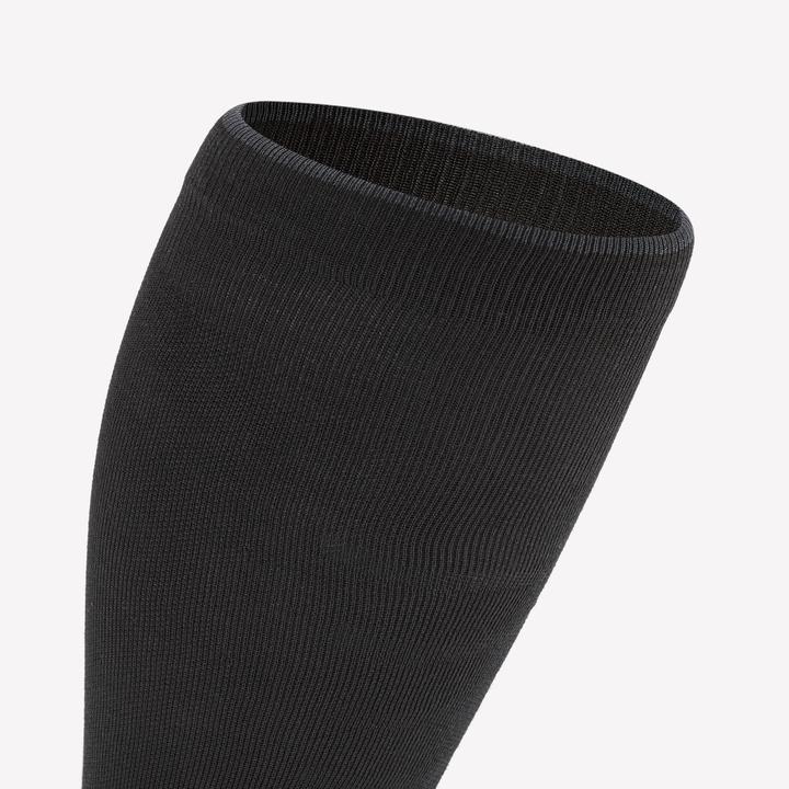 Actual product image Wedze Ski socks for adults - 900 black silk (44, 46)