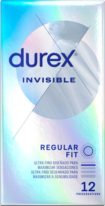 Image du produit Durex Invisible Extra Fin 12 Unités (12 pcs)