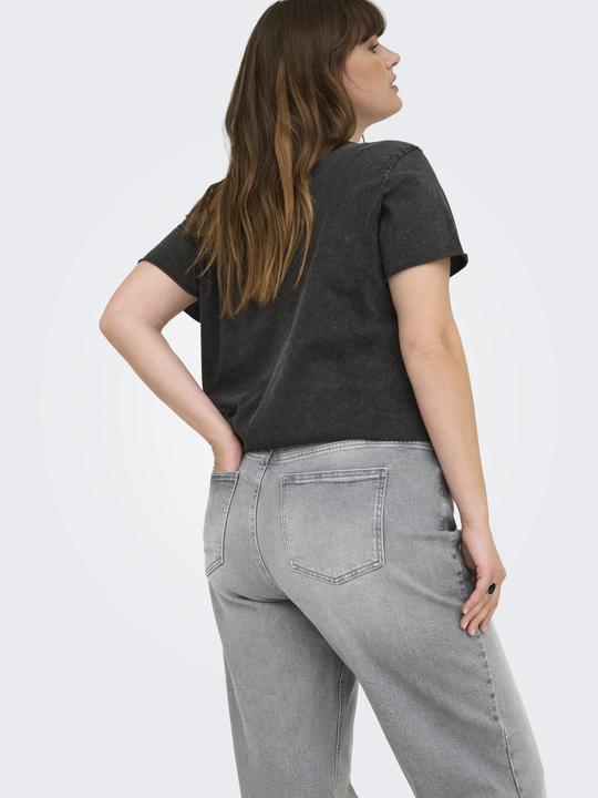 Actual product image Only CARJUICY Hohe Taille Weiter Beinschnitt Jeans Jeans mit weitem Bein (52)