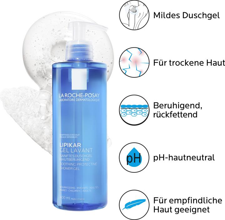 Produktbild La Roche Posay Lipikar Gel Lavant (400 ml)