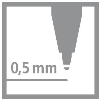 Actual product image STABILO PointVisco (Red, 1 x)