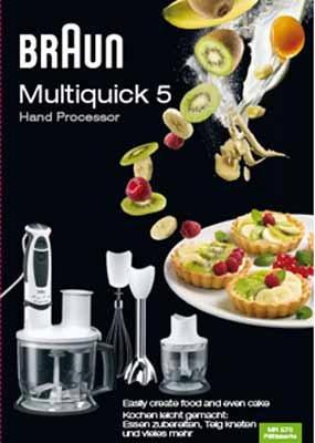 Produktbild Braun Multiquick 5 MR 570 Pâtisserie