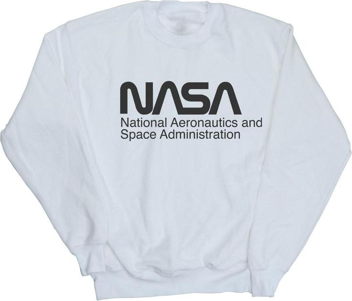Nasa Logo One Tone Sweatshirt Jungen