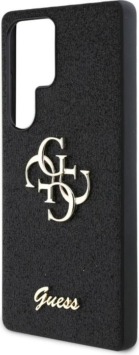 Actual product image Guess Etui Fixed Glitter Big 4G Metal Logo do Samsung Galaxy S25 Ultra czarny (Samsung Galaxy S25 Ultra)
