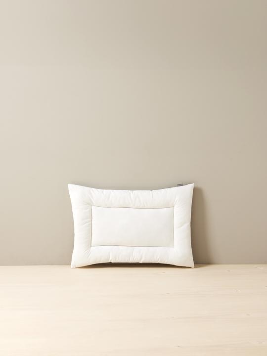 Actual product image Vertbaudet Flat children's pillow with microfibre, boil-proof & easy-care (60 x 60 cm)