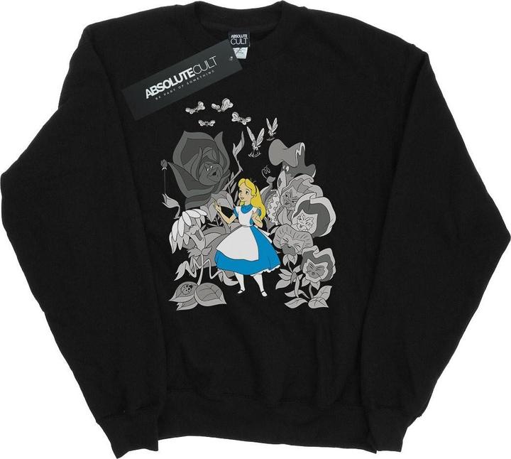 Disney Alice In Wonderland Flowers Sweatshirt (XL)