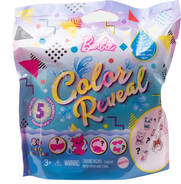 Actual product image Barbie Color Reveal Pet Assortment